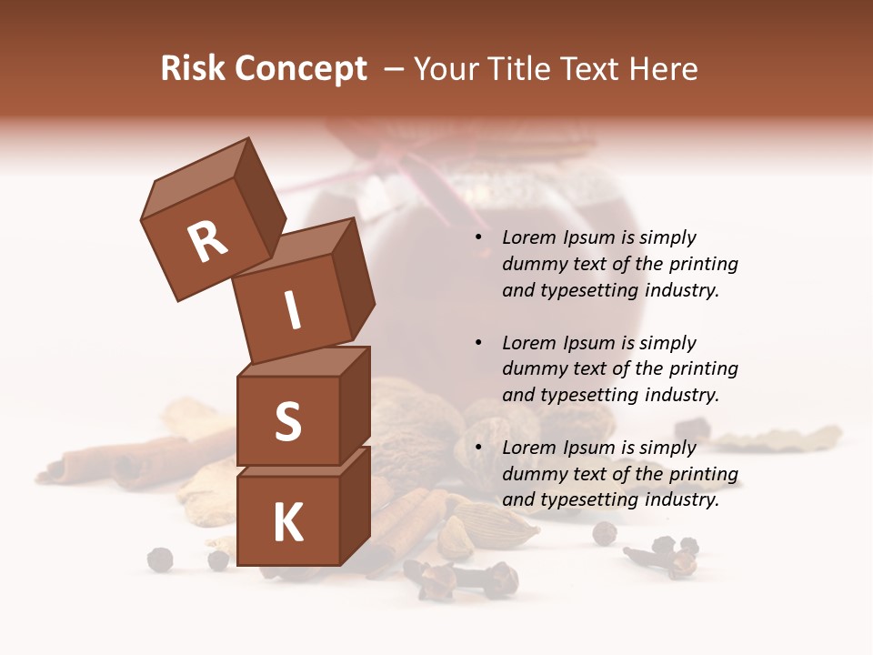 Seasoning Jam Astringent PowerPoint Template