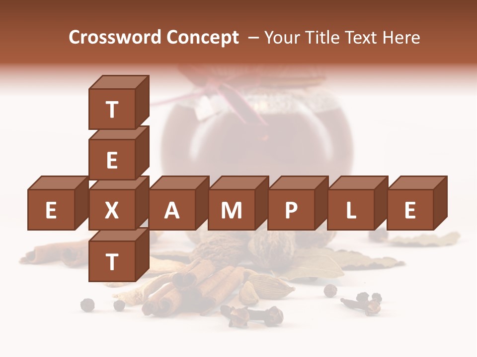 Seasoning Jam Astringent PowerPoint Template