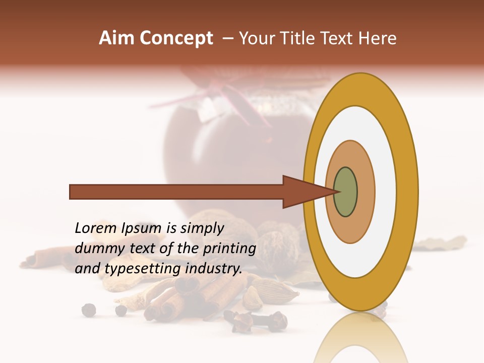 Seasoning Jam Astringent PowerPoint Template