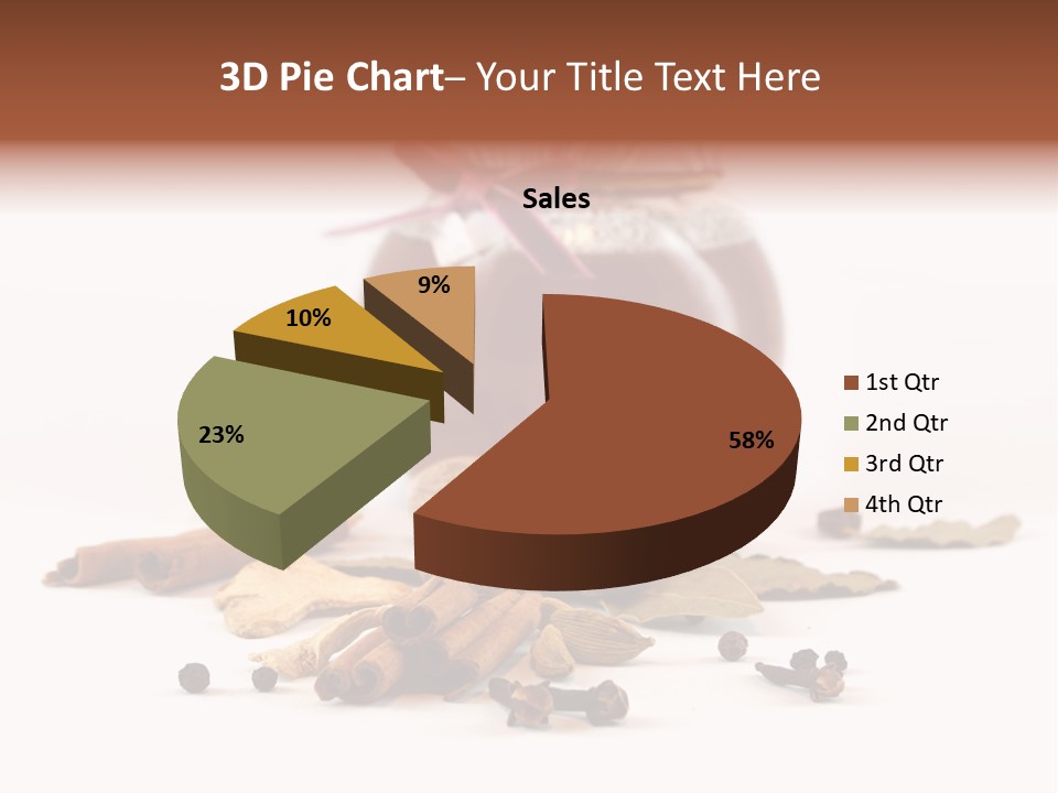 Seasoning Jam Astringent PowerPoint Template