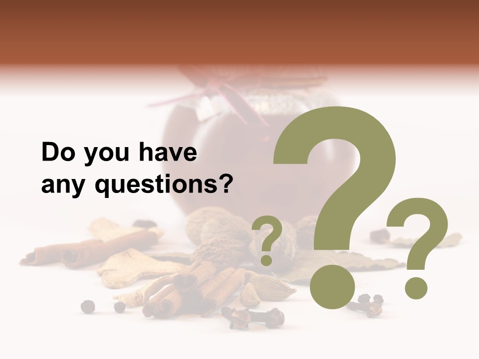 Seasoning Jam Astringent PowerPoint Template