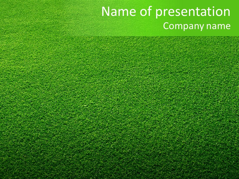 Nature Activity Freshness PowerPoint Template