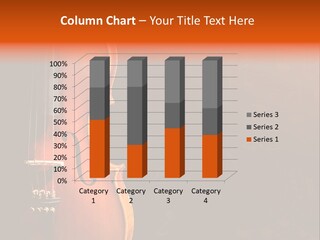 Entertainment Antique Viola PowerPoint Template