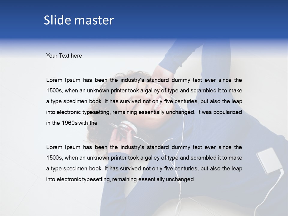 Gear Clothing Ride PowerPoint Template