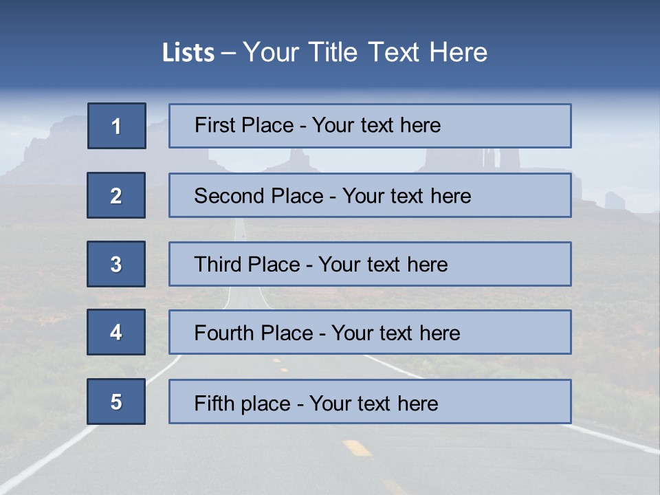 Trucking Big Rig Auto PowerPoint Template