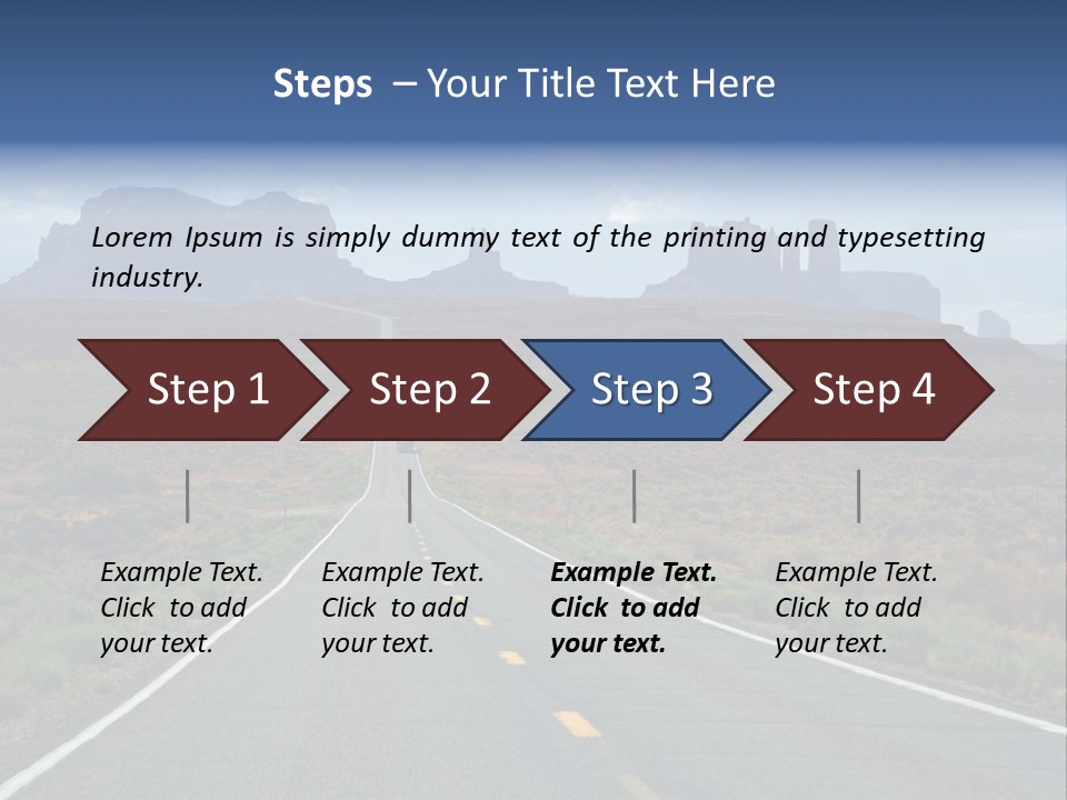 Trucking Big Rig Auto PowerPoint Template