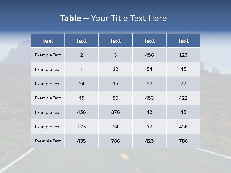 Trucking Big Rig Auto PowerPoint Template