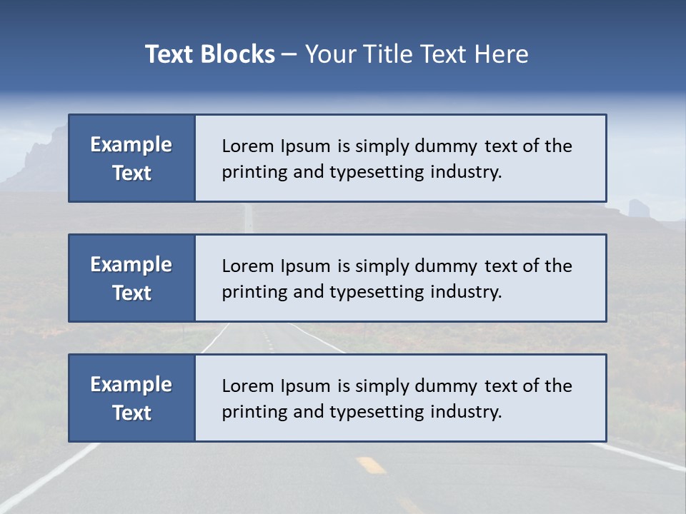 Trucking Big Rig Auto PowerPoint Template