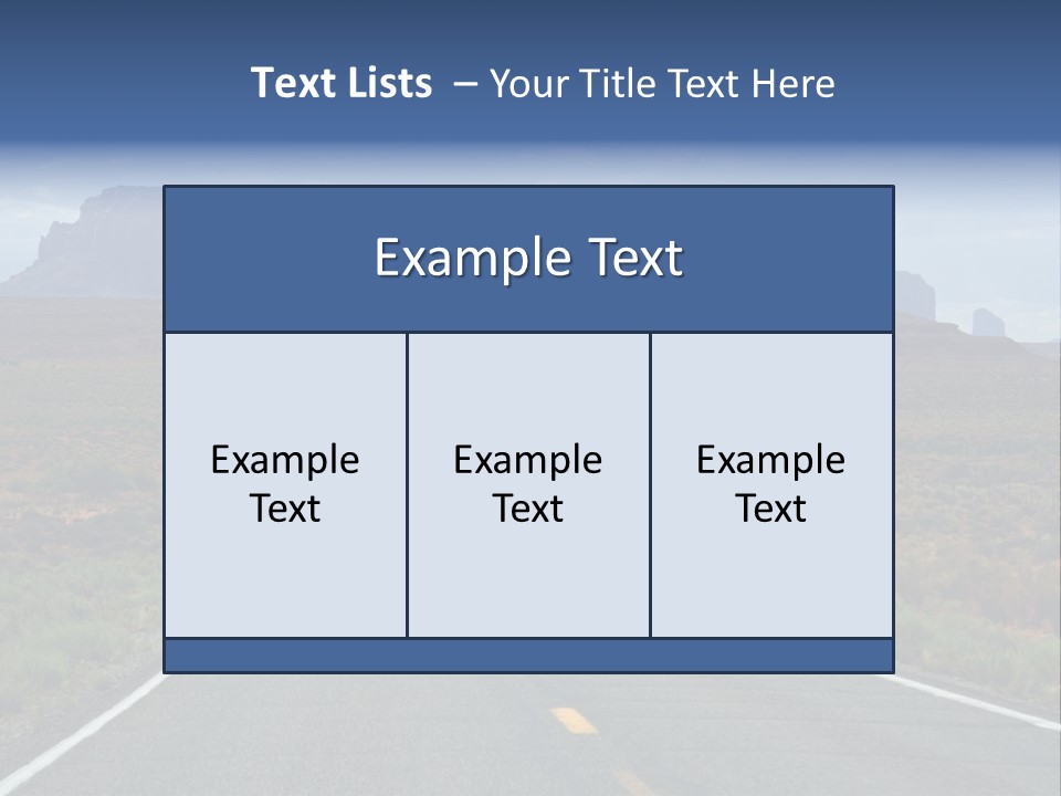 Trucking Big Rig Auto PowerPoint Template