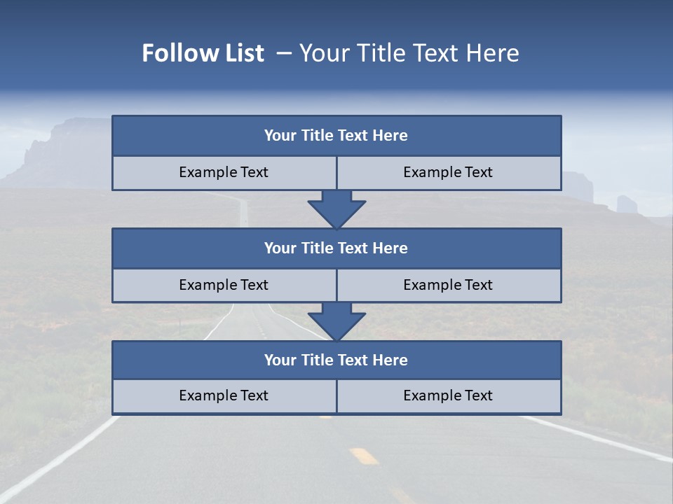 Trucking Big Rig Auto PowerPoint Template