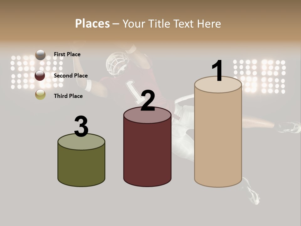 Concentration Lights Run PowerPoint Template
