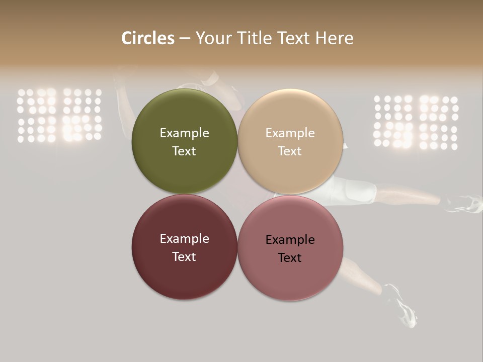 Concentration Lights Run PowerPoint Template