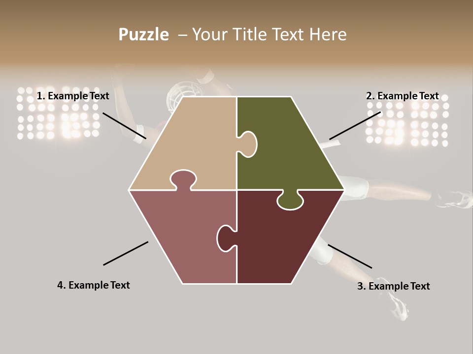 Concentration Lights Run PowerPoint Template