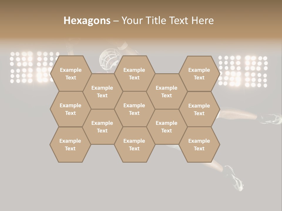 Concentration Lights Run PowerPoint Template