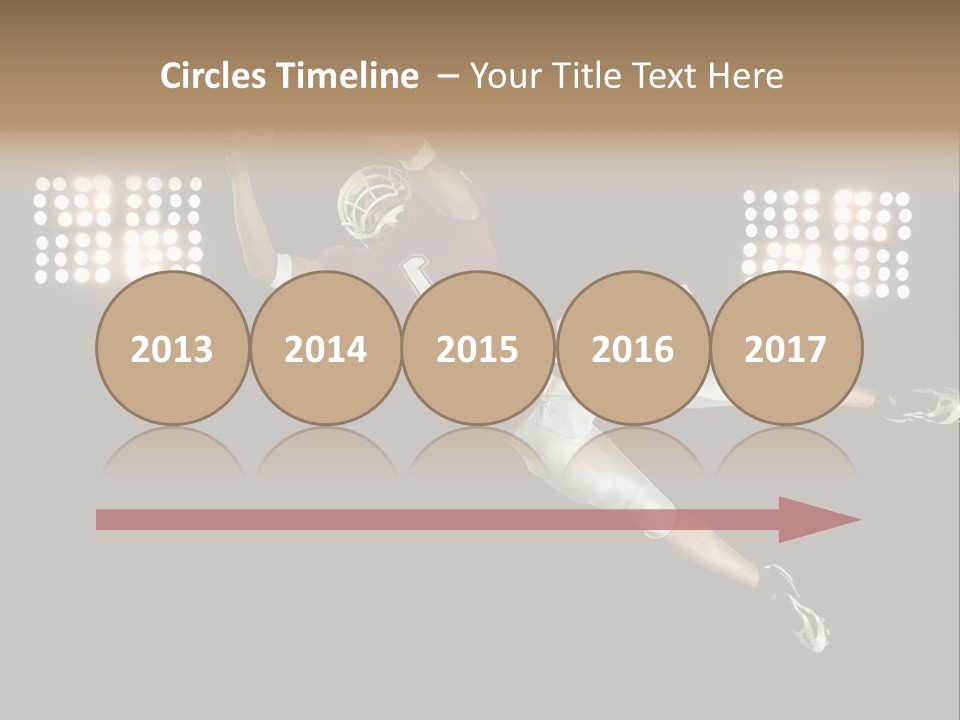 Concentration Lights Run PowerPoint Template