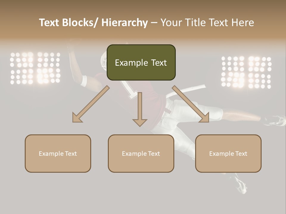 Concentration Lights Run PowerPoint Template