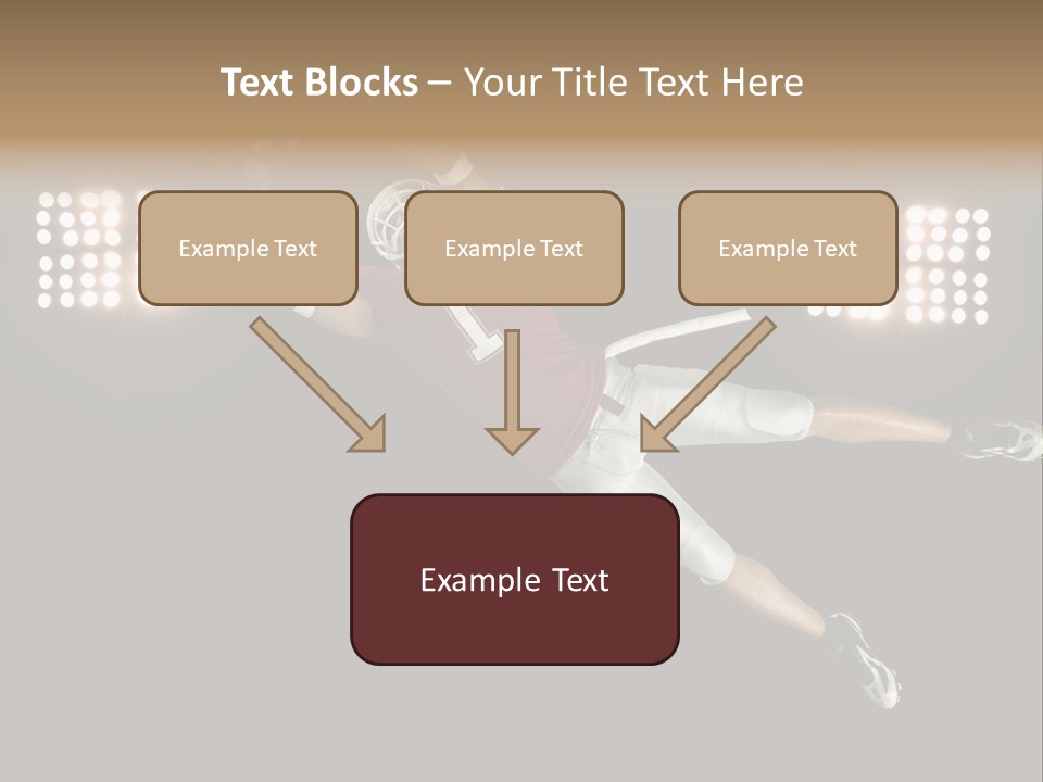 Concentration Lights Run PowerPoint Template