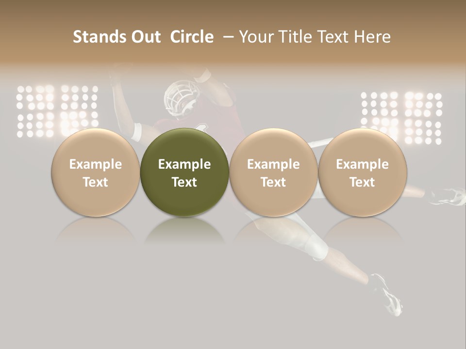 Concentration Lights Run PowerPoint Template