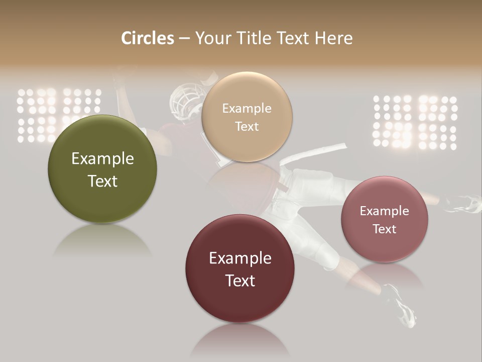 Concentration Lights Run PowerPoint Template