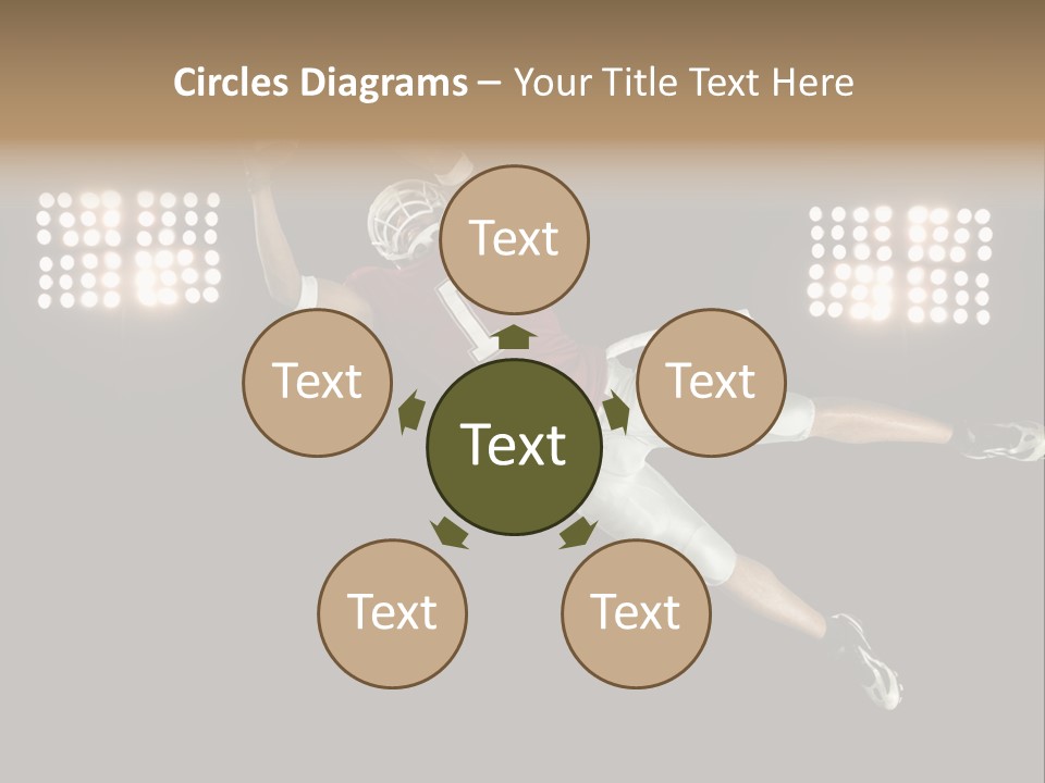 Concentration Lights Run PowerPoint Template