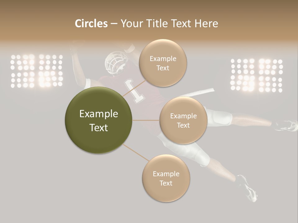 Concentration Lights Run PowerPoint Template