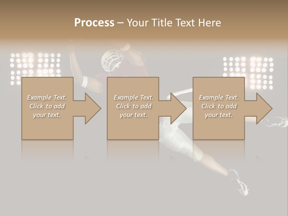 Concentration Lights Run PowerPoint Template