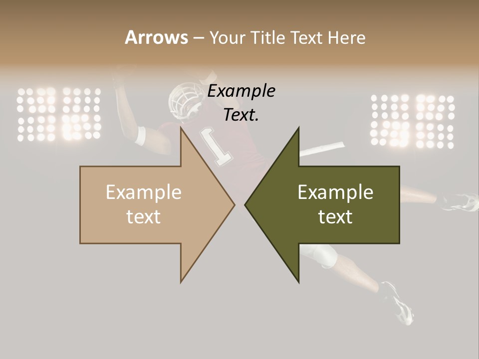 Concentration Lights Run PowerPoint Template