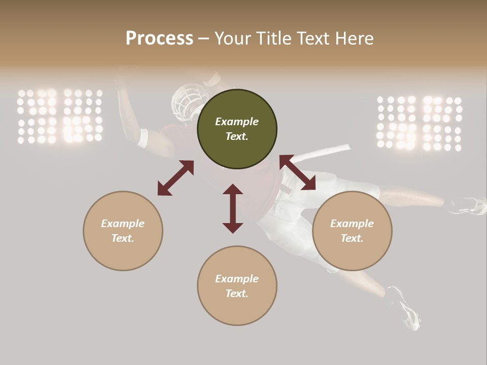 Concentration Lights Run PowerPoint Template