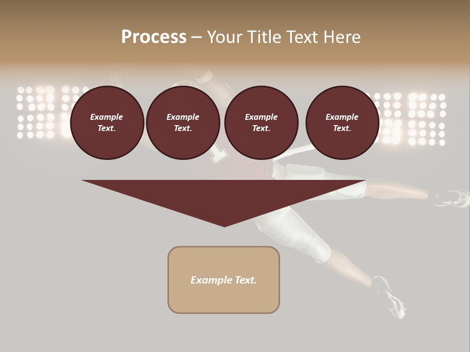 Concentration Lights Run PowerPoint Template