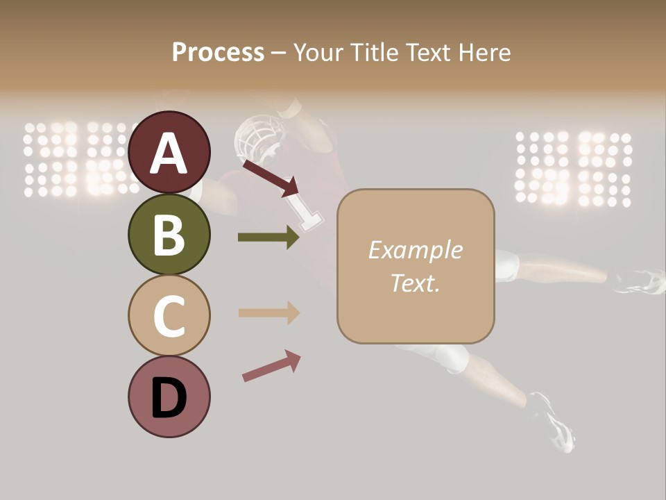 Concentration Lights Run PowerPoint Template