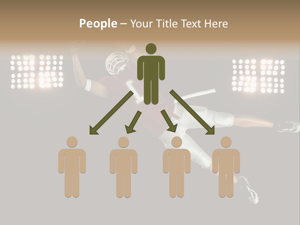 Concentration Lights Run PowerPoint Template