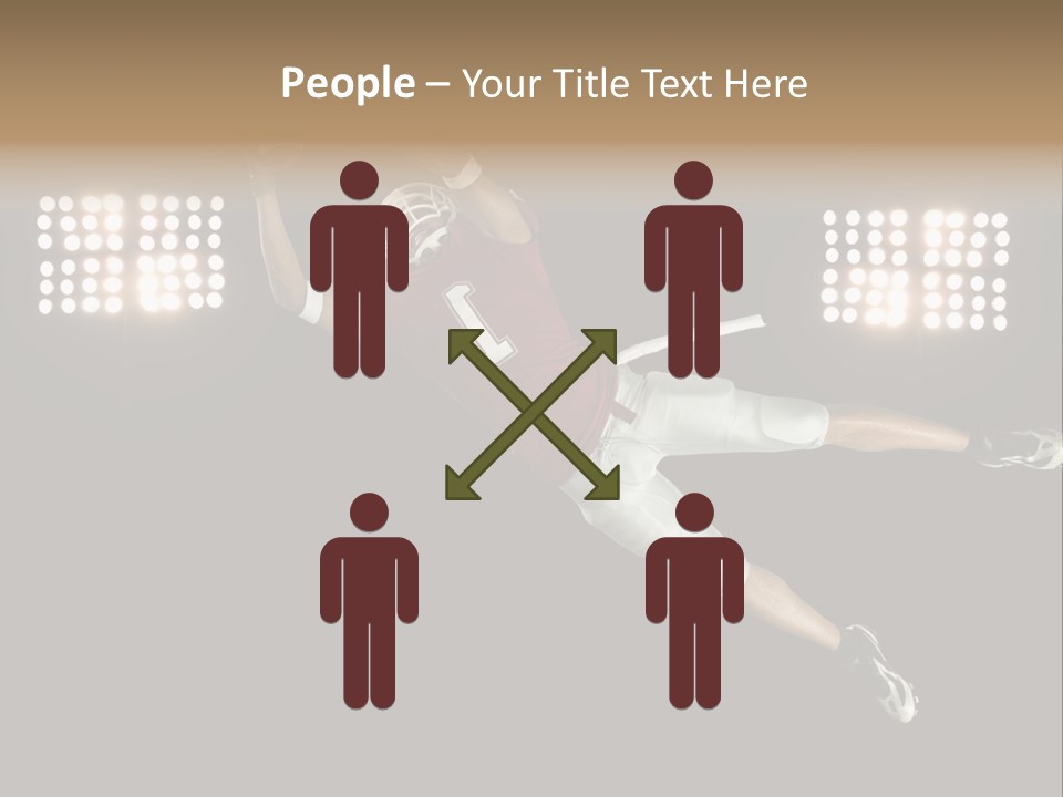 Concentration Lights Run PowerPoint Template