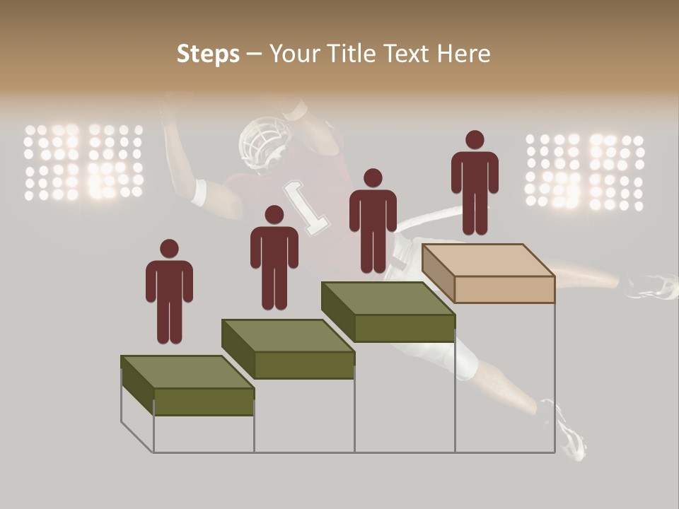 Concentration Lights Run PowerPoint Template