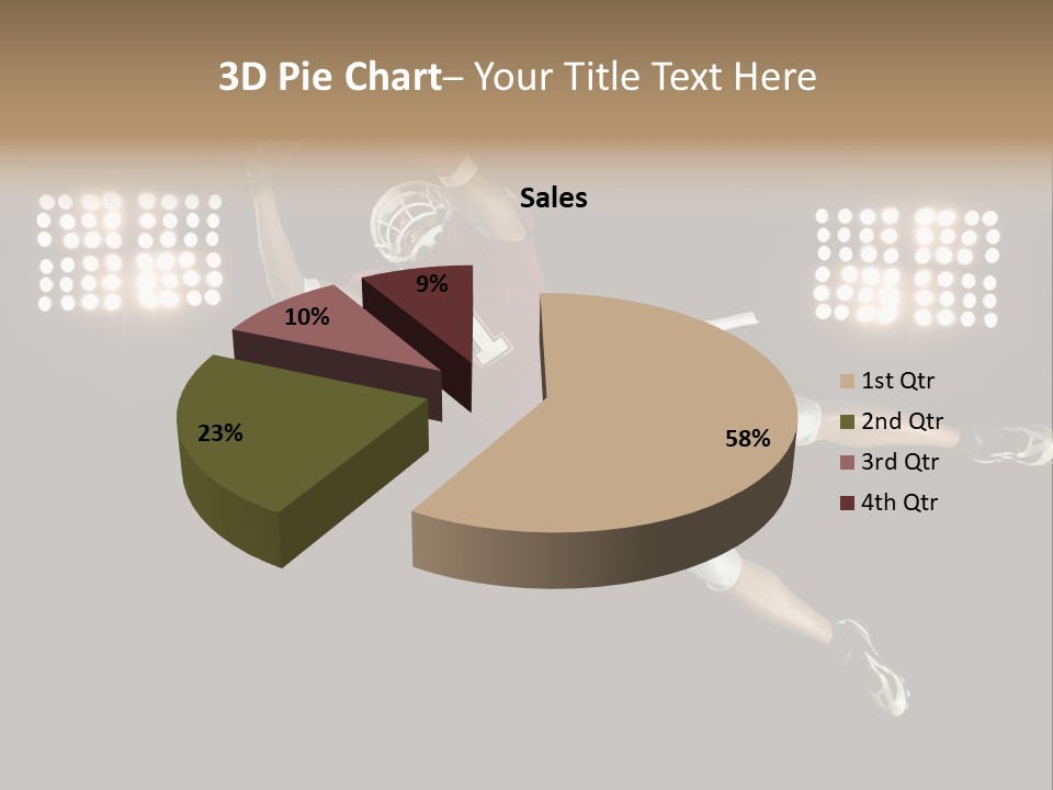 Concentration Lights Run PowerPoint Template
