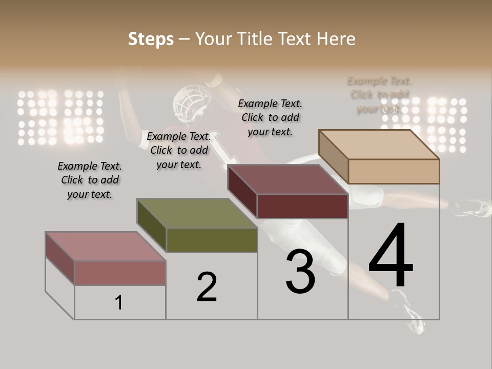 Concentration Lights Run PowerPoint Template