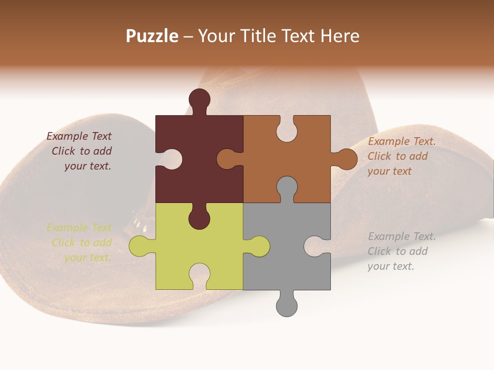 Gear Clothing Ride PowerPoint Template