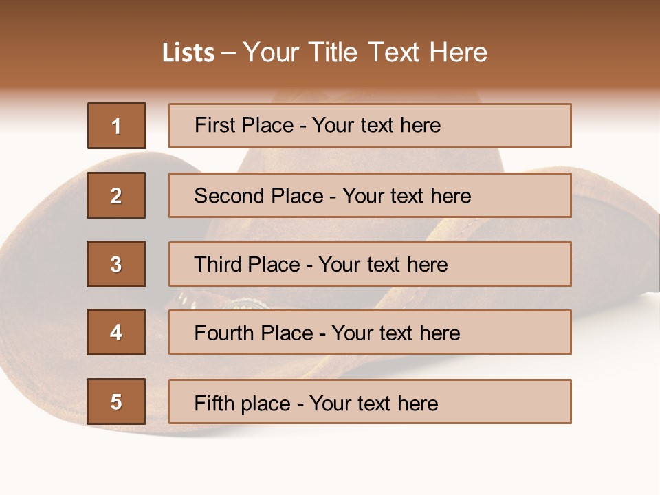 Gear Clothing Ride PowerPoint Template