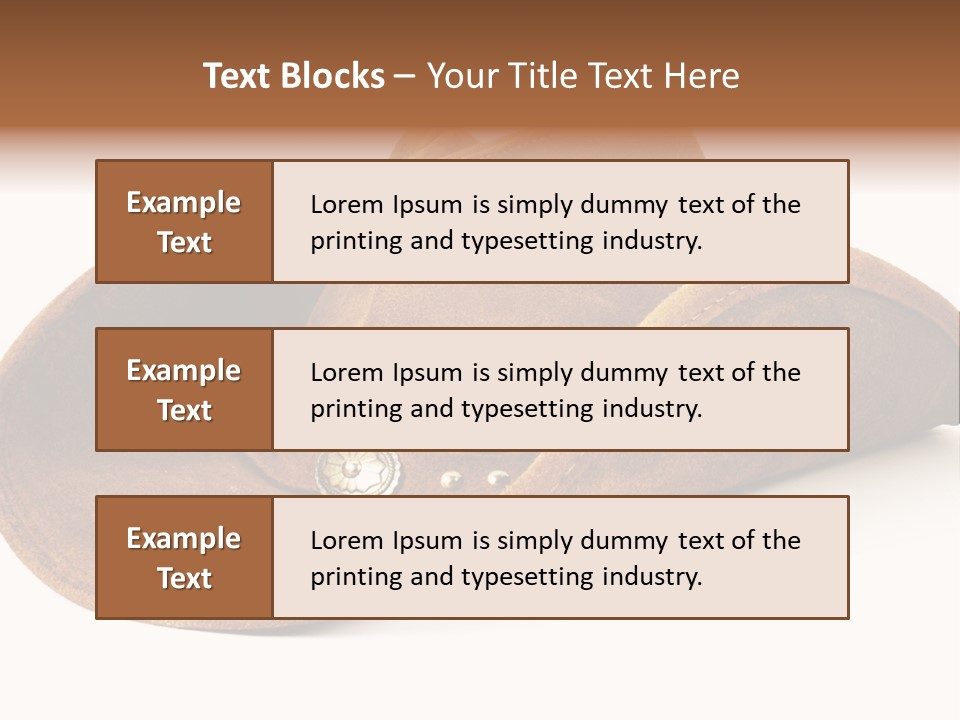 Gear Clothing Ride PowerPoint Template