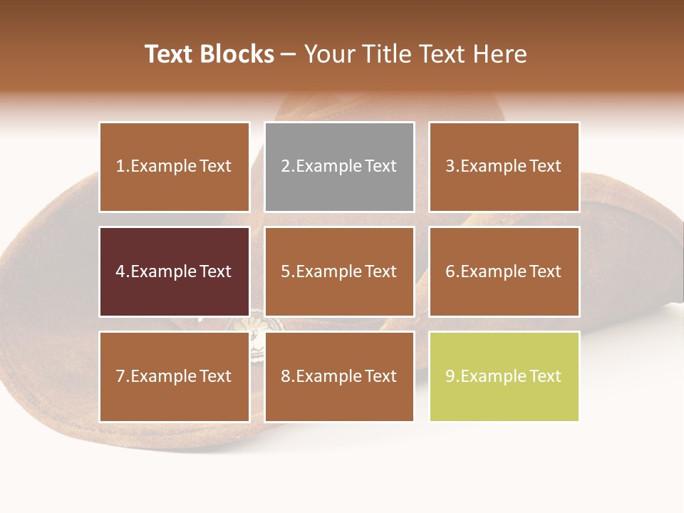 Gear Clothing Ride PowerPoint Template