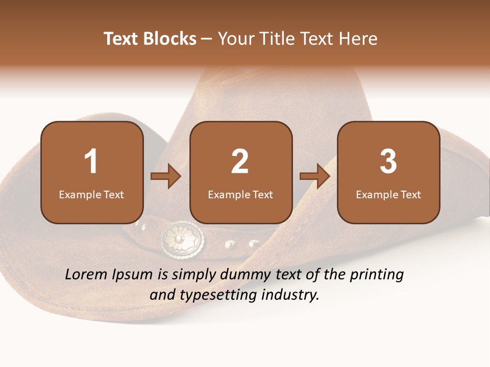 Gear Clothing Ride PowerPoint Template