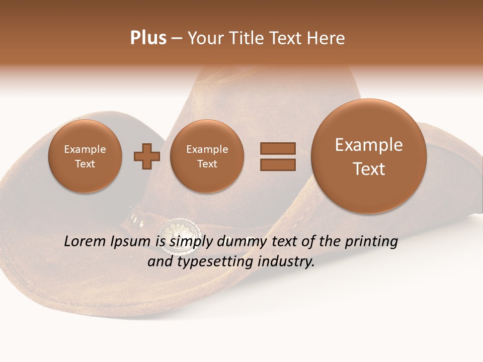 Gear Clothing Ride PowerPoint Template