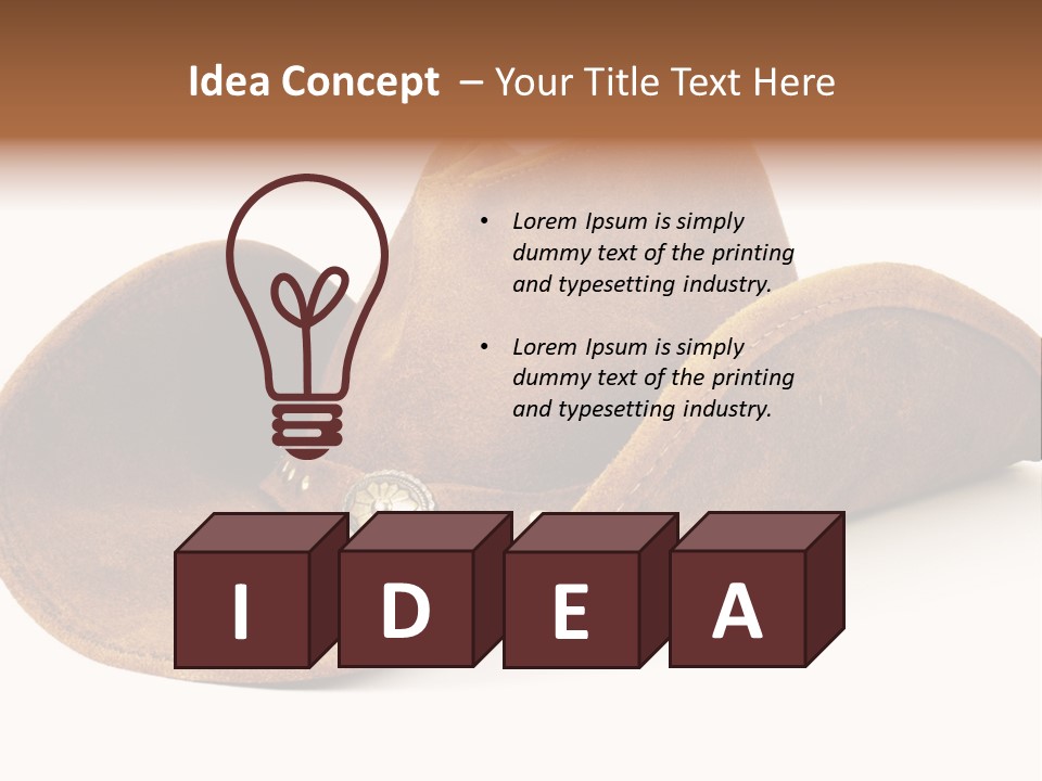 Gear Clothing Ride PowerPoint Template