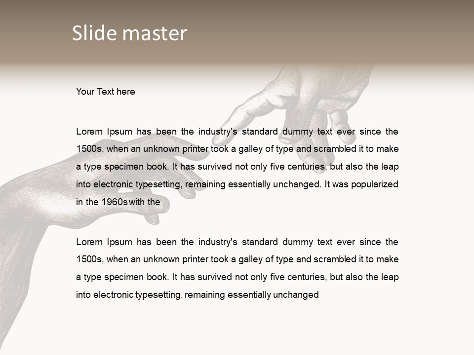 Catholic Christianity Creation PowerPoint Template