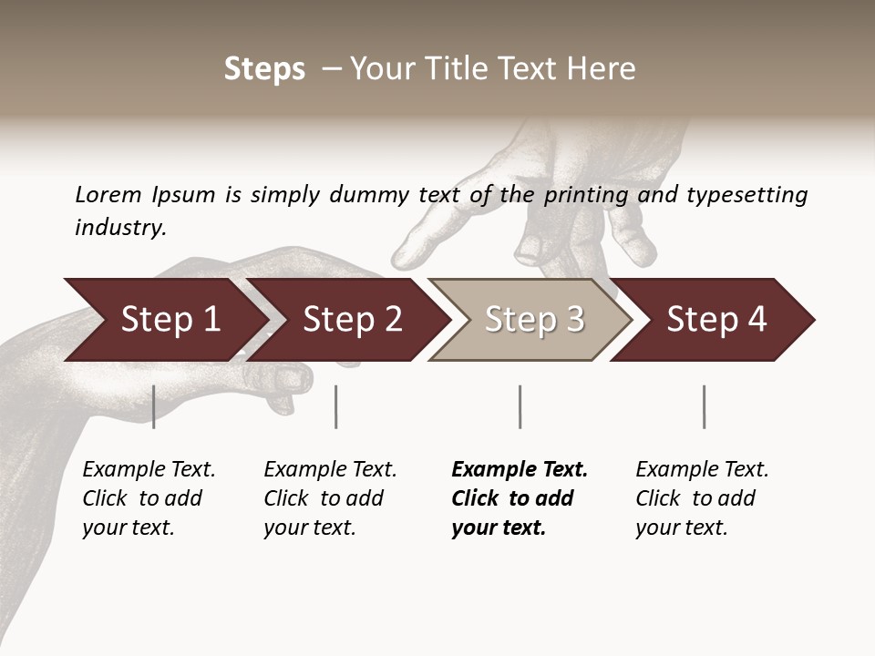 Catholic Christianity Creation PowerPoint Template
