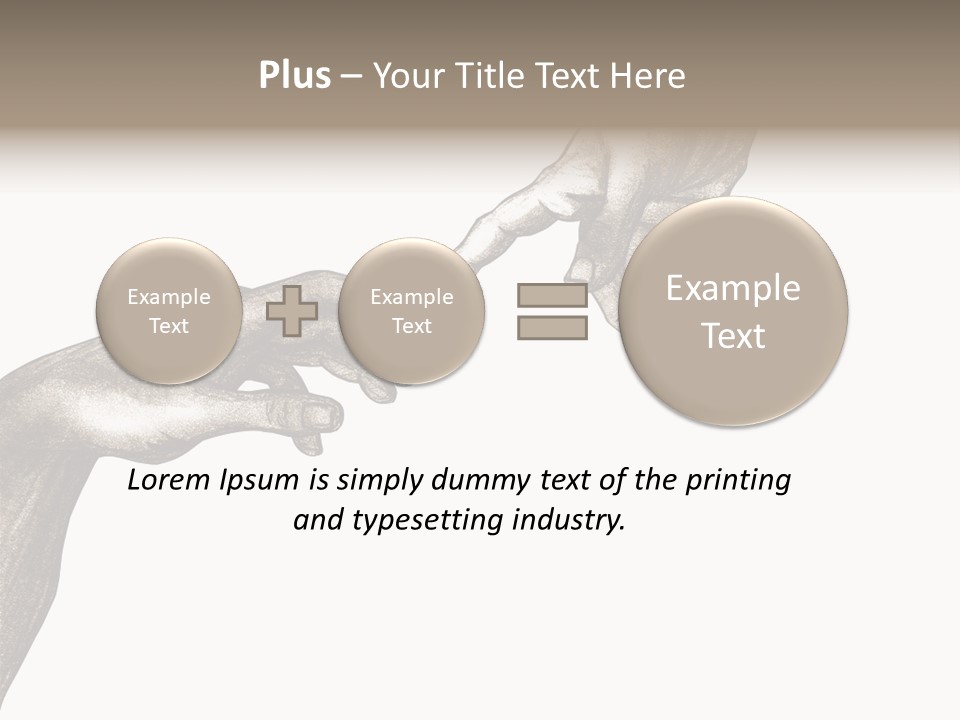 Catholic Christianity Creation PowerPoint Template
