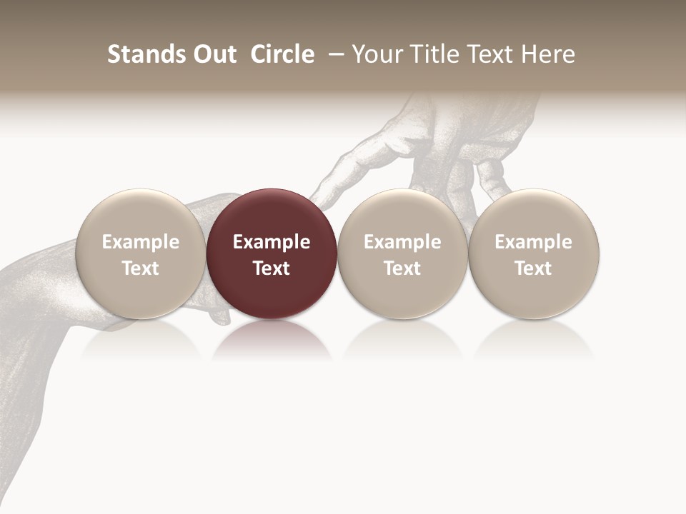 Catholic Christianity Creation PowerPoint Template