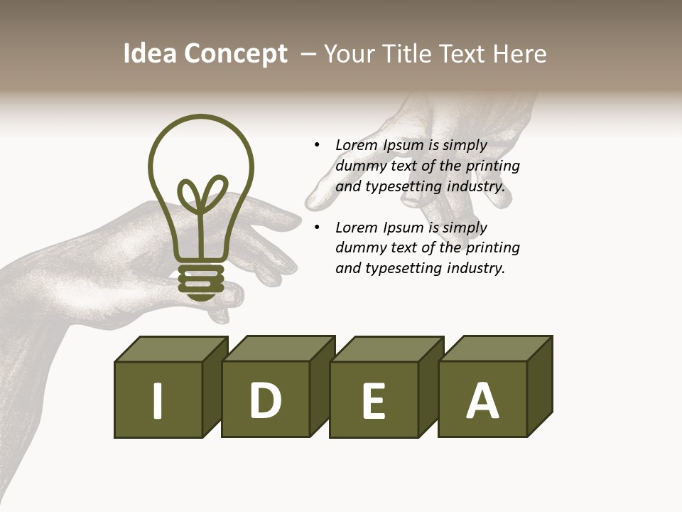 Catholic Christianity Creation PowerPoint Template