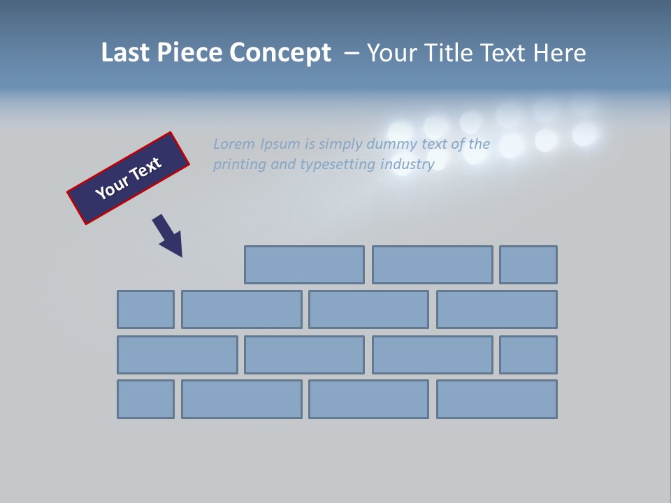 Hockey Power Relaxation PowerPoint Template