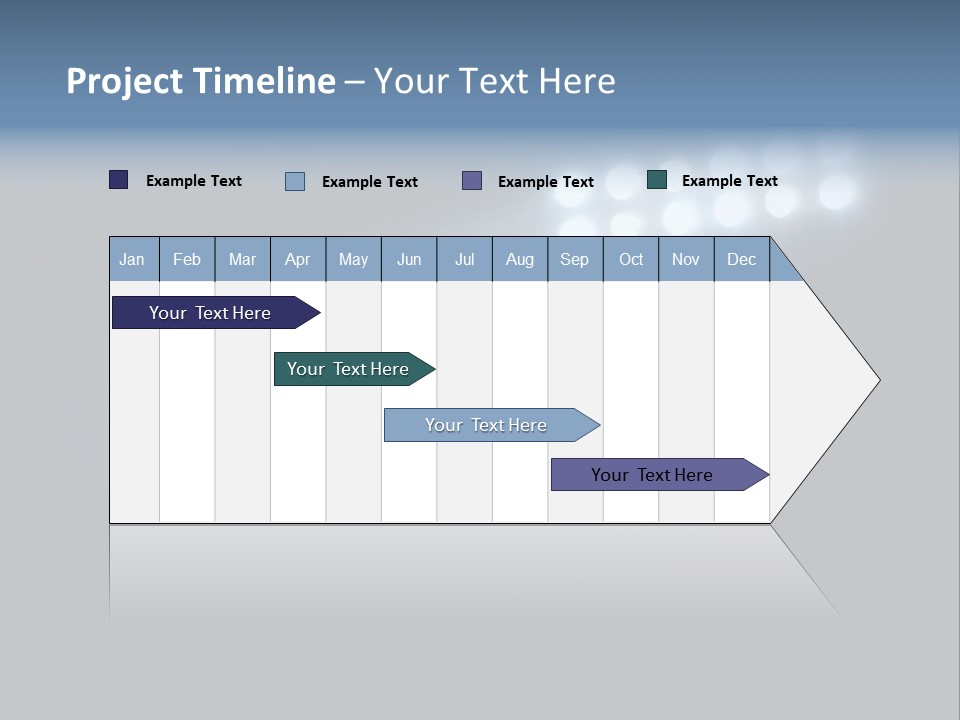 Hockey Power Relaxation PowerPoint Template