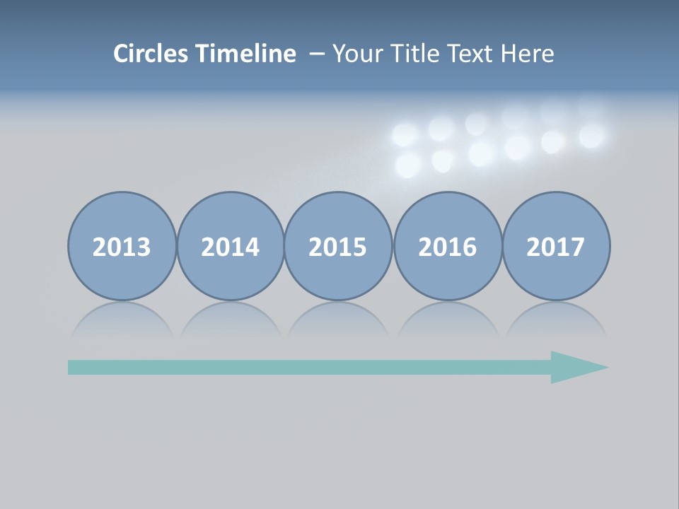 Hockey Power Relaxation PowerPoint Template